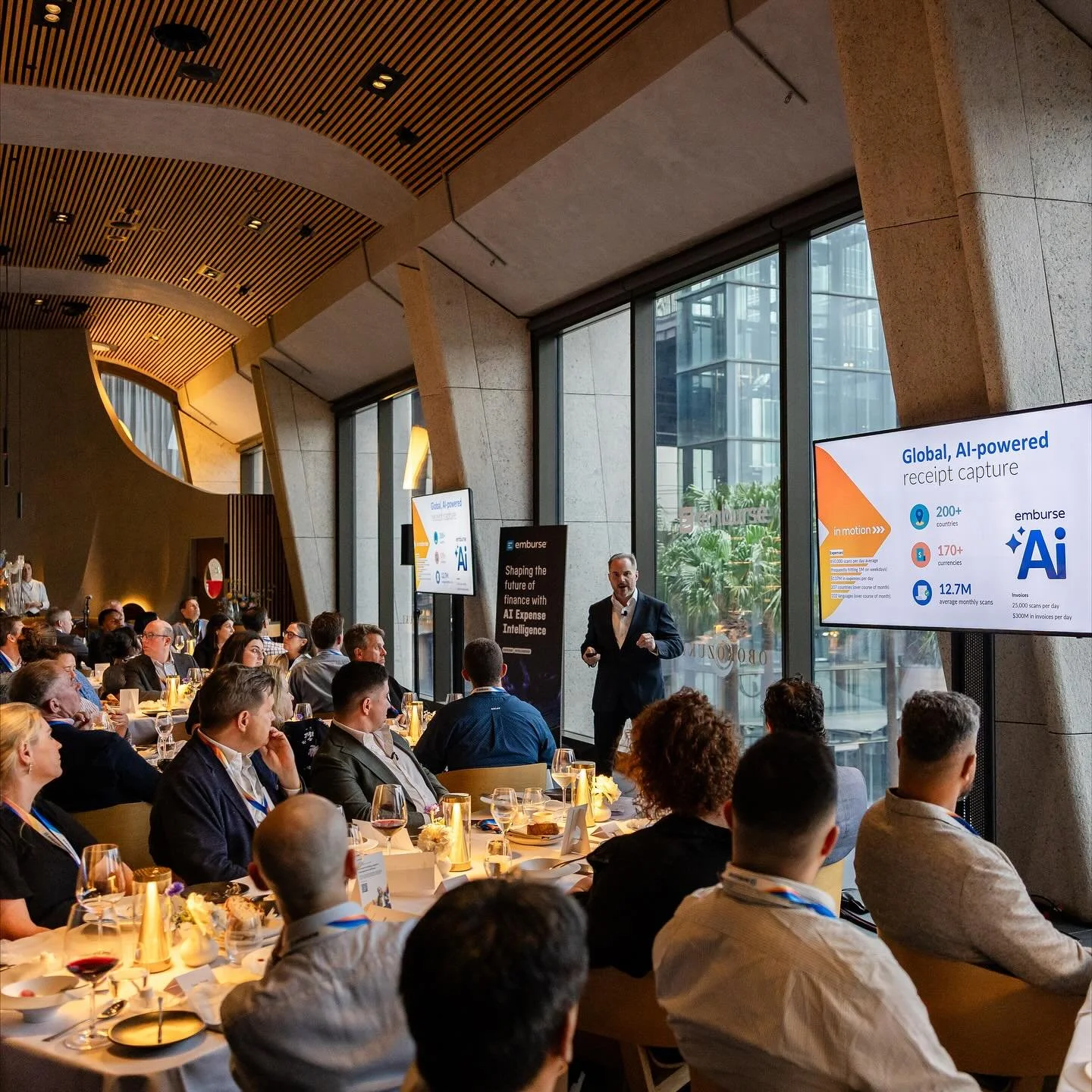 We loved collaborating with @emburse last month on their inaugural APAC Emburse in Motion event! 👩&zwj;💻✨
&nbsp;
We helped to deliver an intimate experience, where leaders connected to explore what&rsquo;s next in travel and expense management, aut