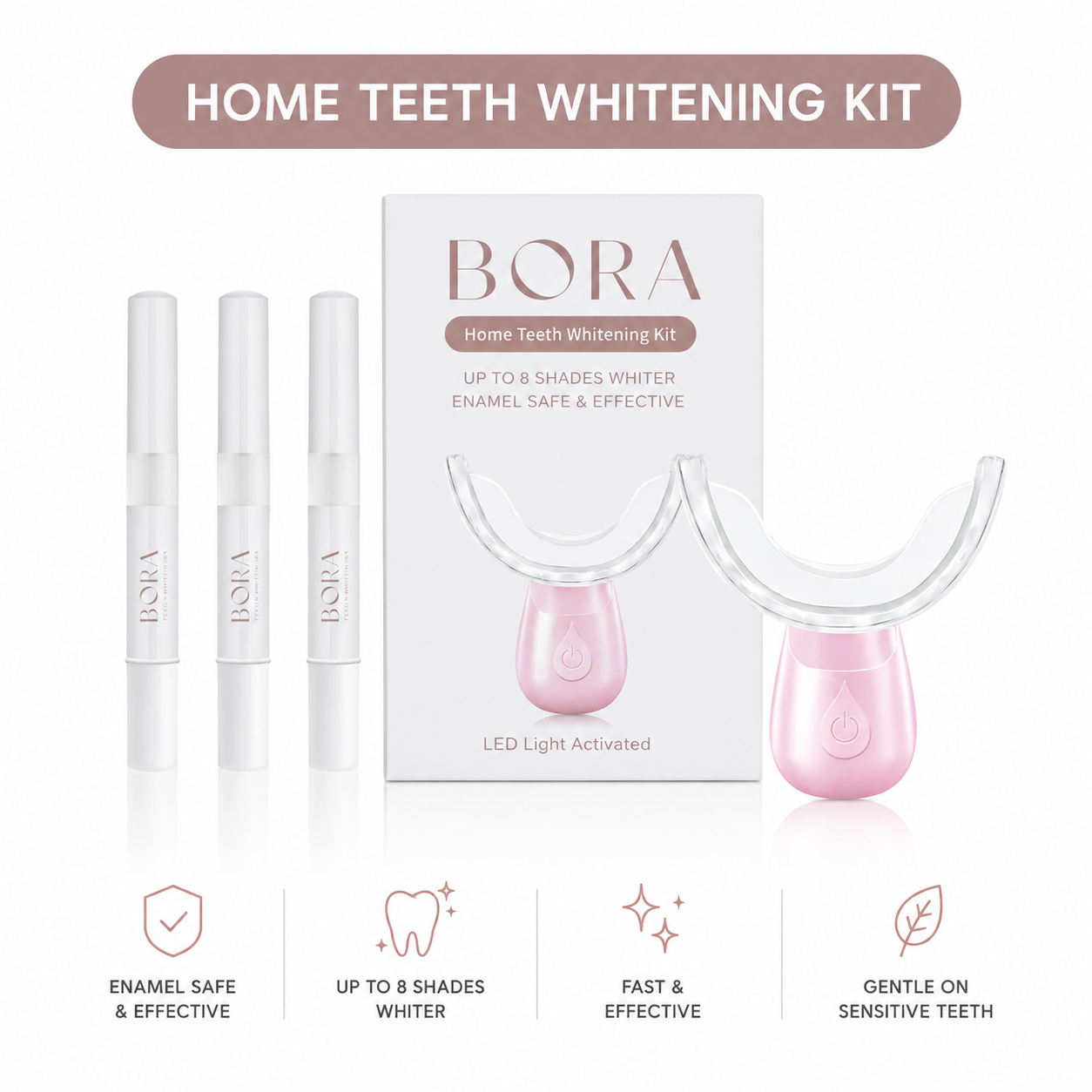 BORA Home Teeth Whitening Kit