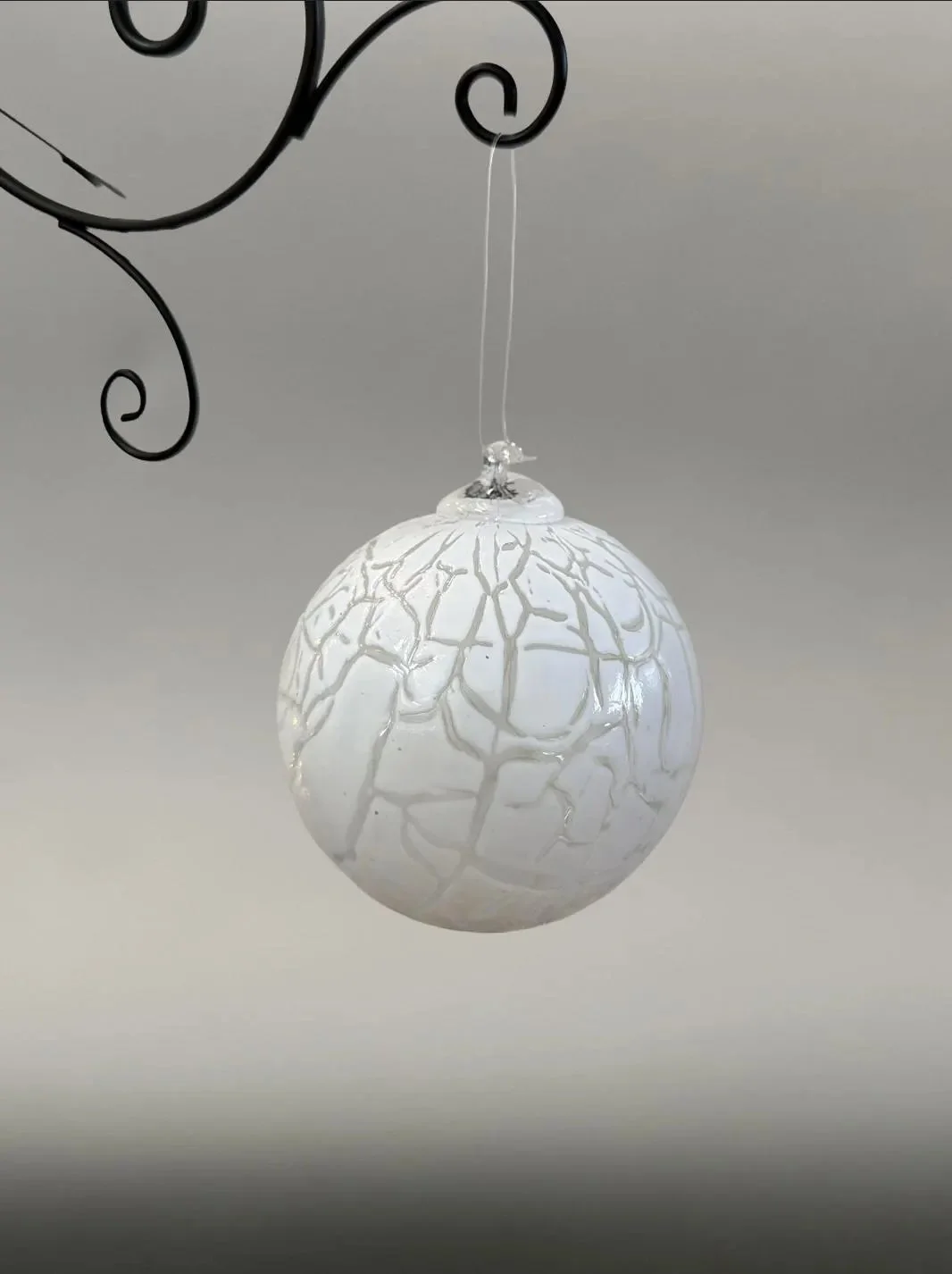Hanging Electric Glass Sphere