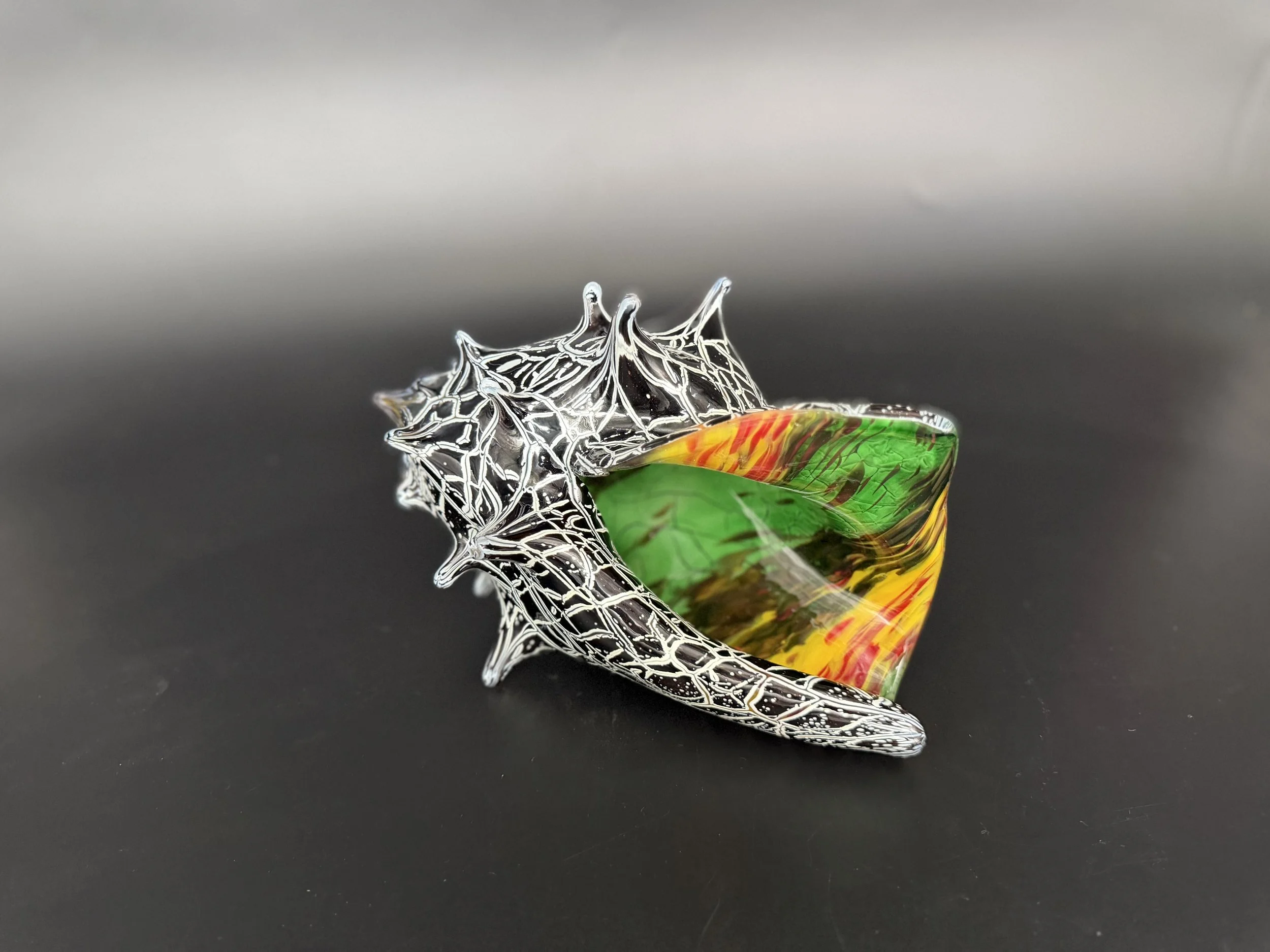 Emerald Fire Opal Shell