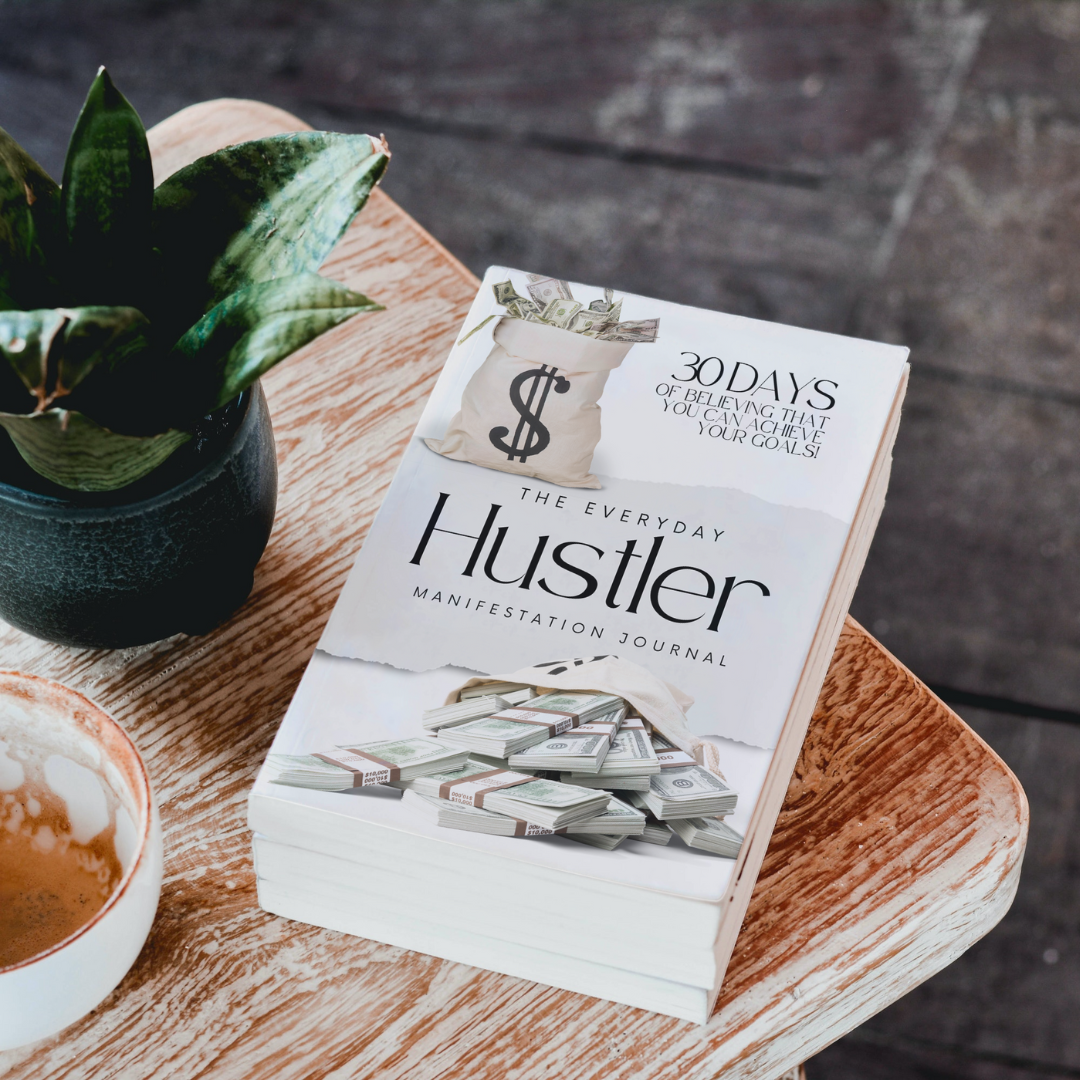 The Everday Hustler 30-Day Manifestation Journal Resellers Kit (BLACK)
