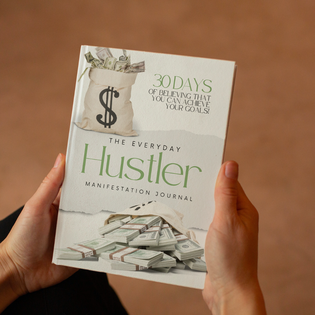 The Everday Hustler 30-Day Manifestation Journal Resellers Kit (GREEN)