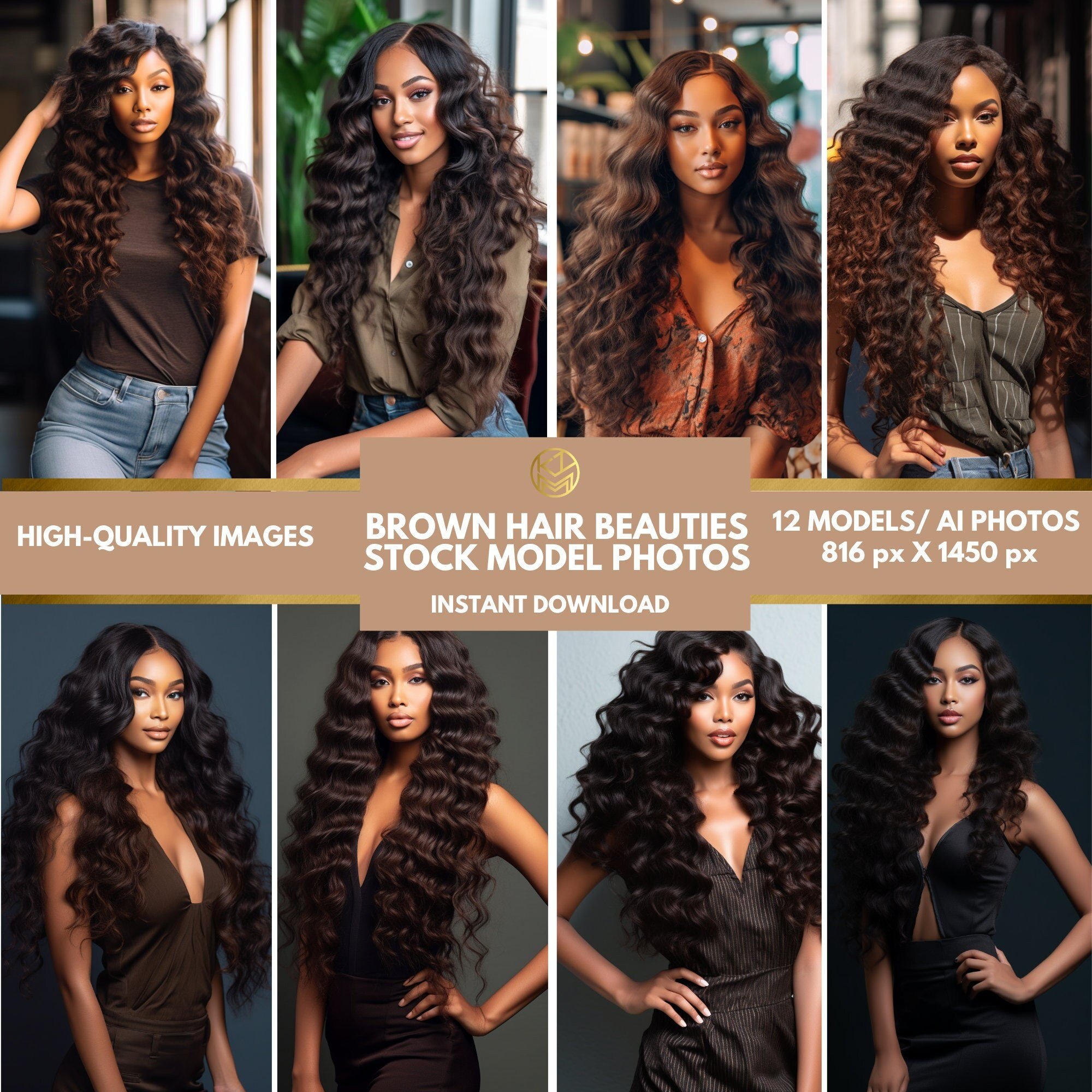 Beauty Stock Photos| Beauty Model Stock Photos | Fashion Model Photos | African American Stock Images | Curly Hair Stock Images | AI