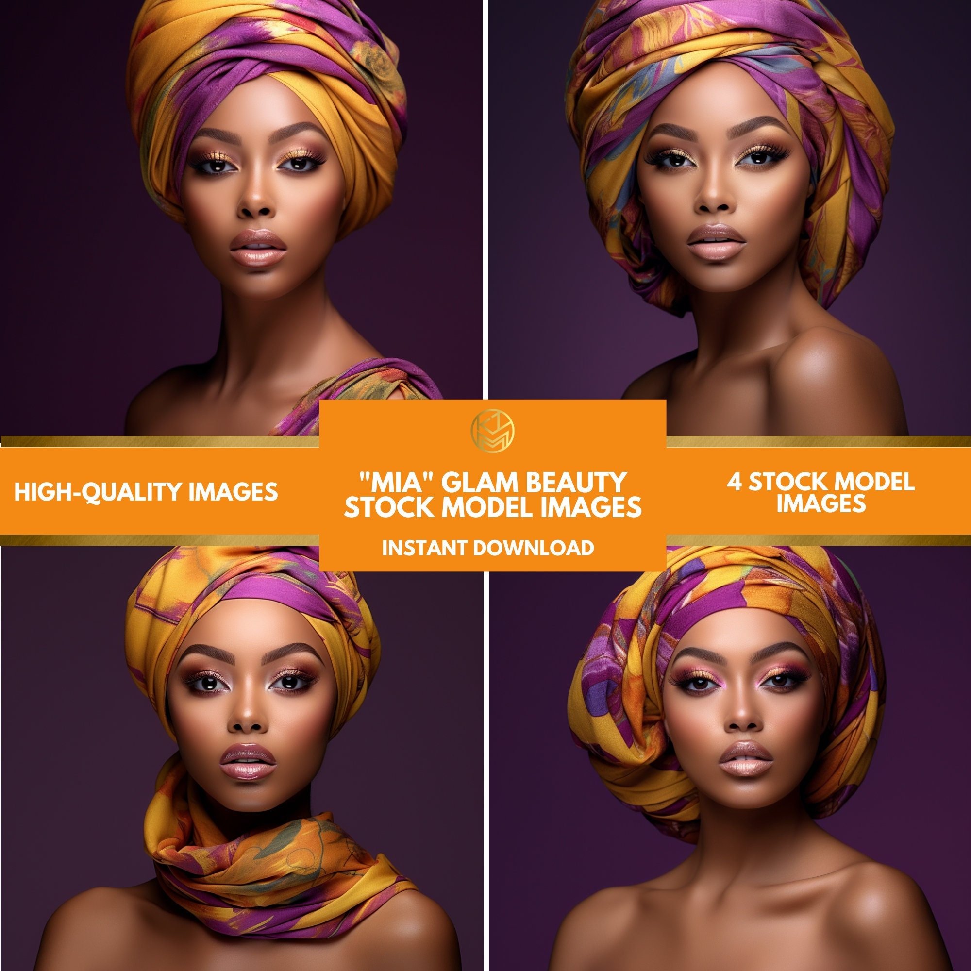 Natural Beauty Stock Photo, Beauty Model Stock Photo, AI-Generated Stock Photos, Instant Download