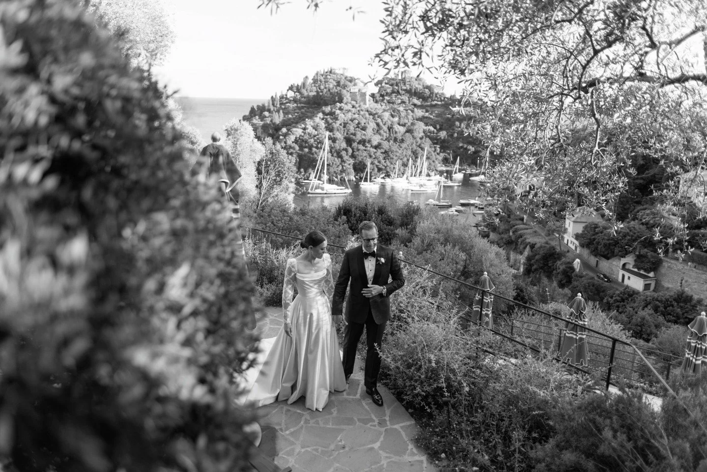 Daytime strolls around Portofino.