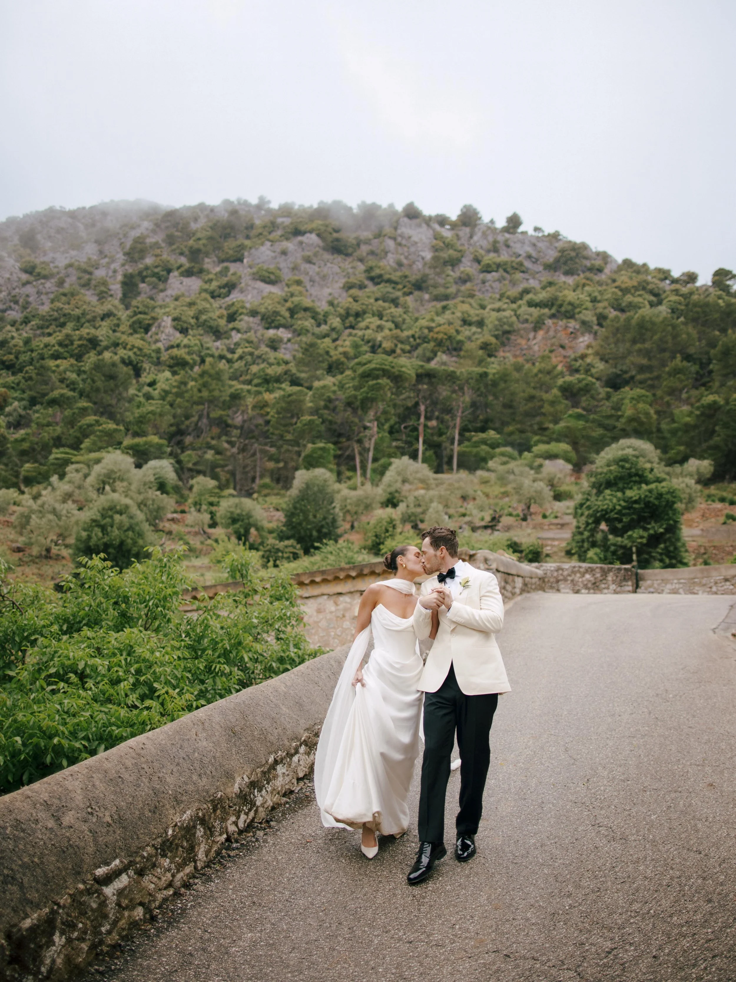 N&amp;J married in the misty mountains of The Serra de Tramuntana, Mallorca. A wonderful time and a true connection with this pair. It&rsquo;s always an honour to share in capturing the celebrations of a group of close friends, and it was a pleasure 