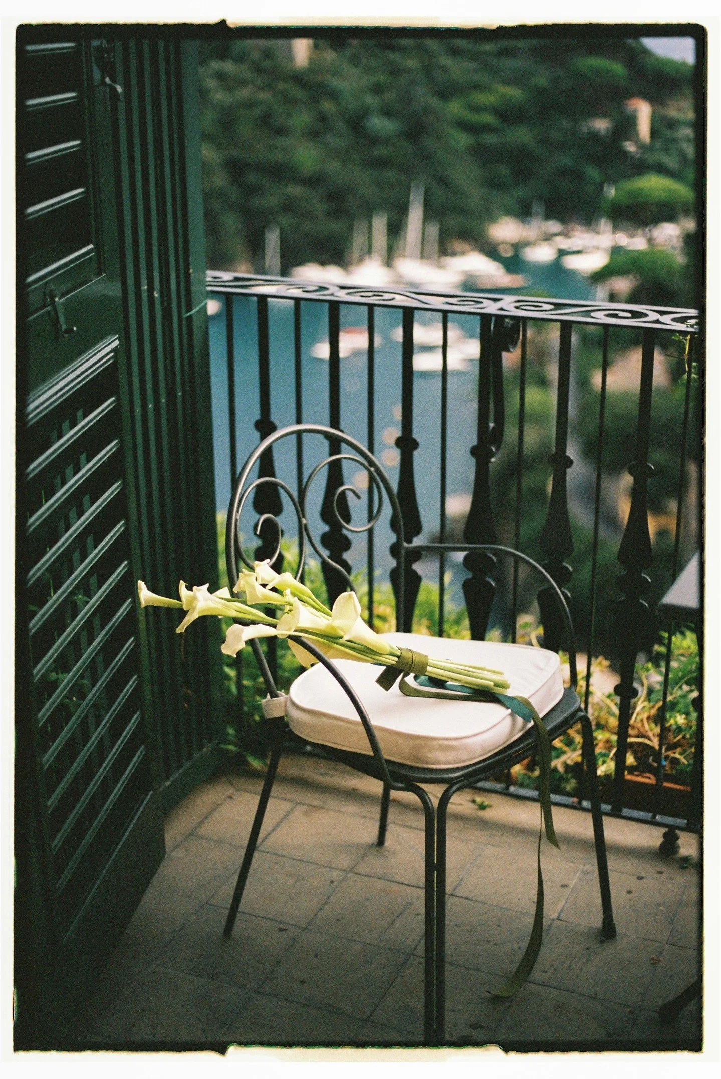 Summer Greens on film.
Camilles bouquet, Portofino