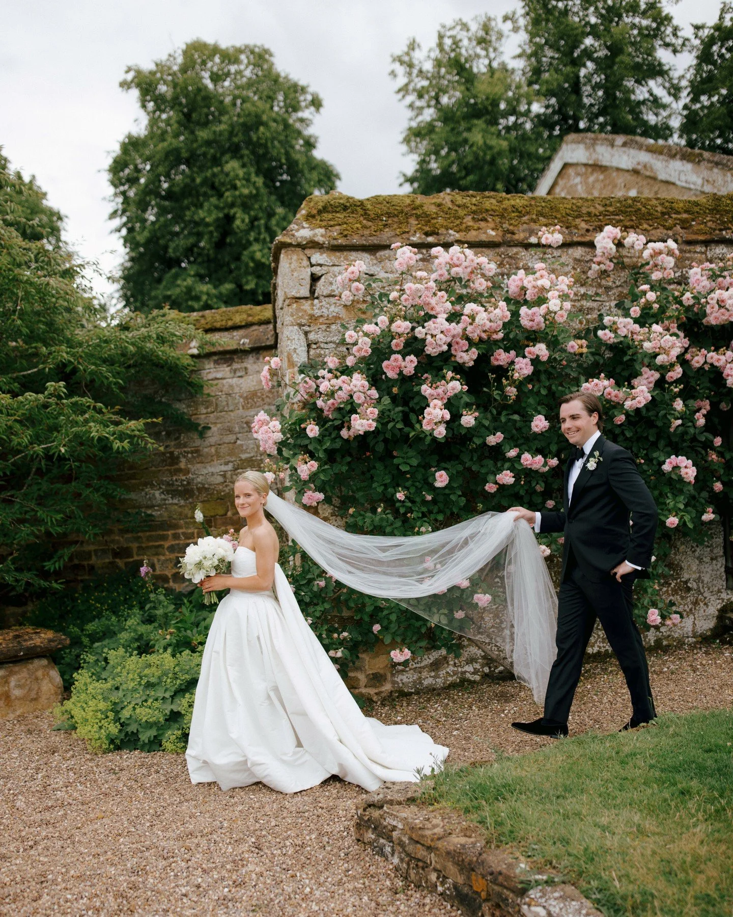 Every detail of this day told a story of romance - a classic English garden wedding for S&amp;C at truly one of the most incredible Tudor estates we've captured.

A wonderful team led by @events_withgrace
Film by @mossweddingfilms
Venue @ashbymanorho