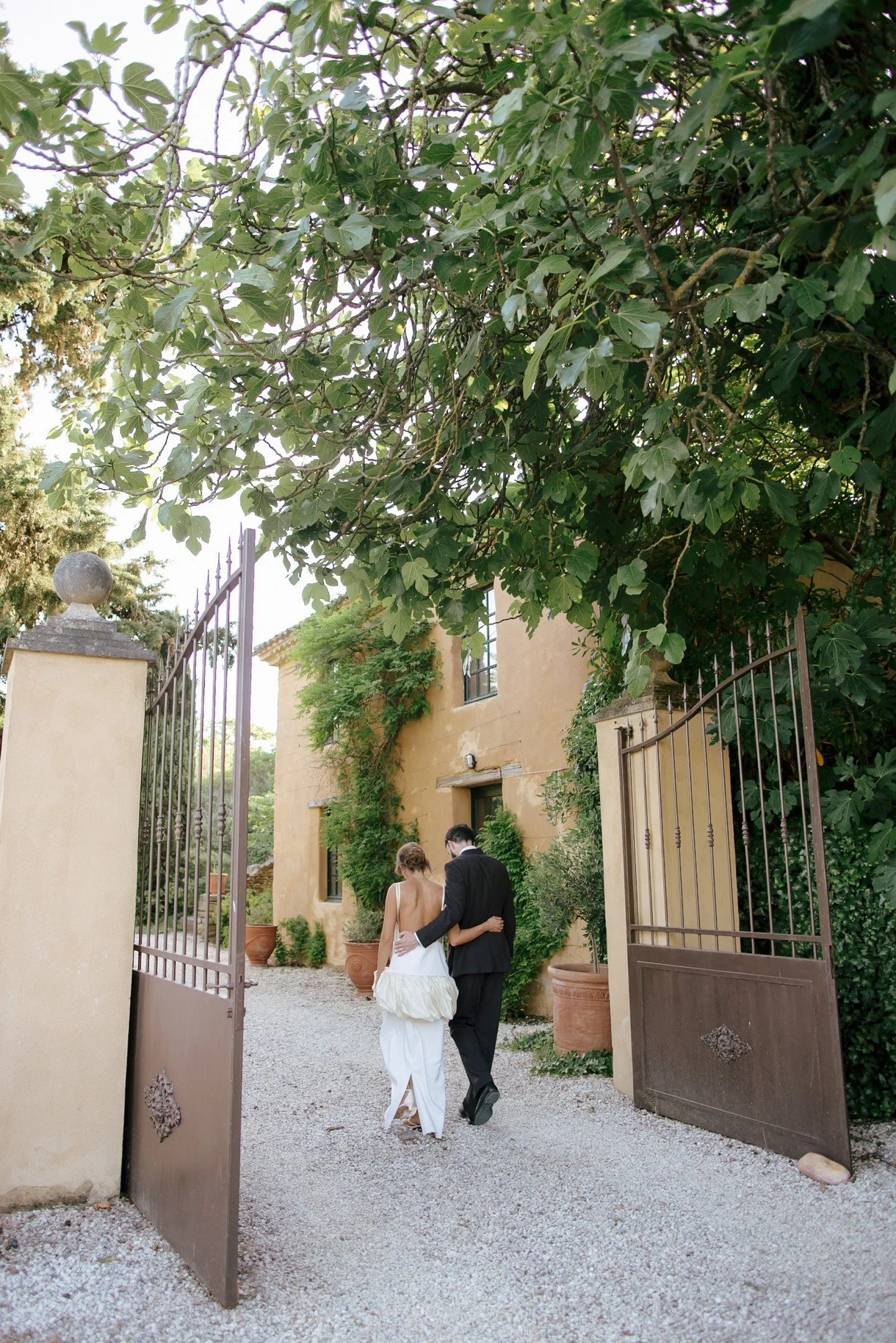 Anna &amp; Matt in the Corbi&egrave;res countryside, June.

Suit by @pjohnsonworld
Dresses by @kamperett @carven @shopdoen
Venue @domainedelavene