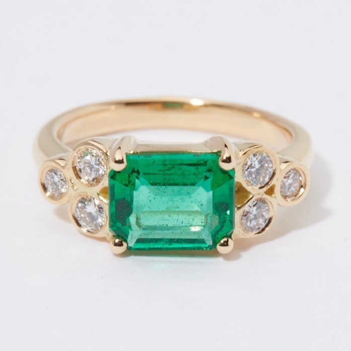 A gorgeous 1.77 ct Zambian emerald 
7 my lucky number 
May the road rise up to meet you
May the wind be always at your back
May the sunshine warm upon your face
