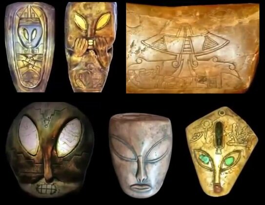 Hybrids with big oval eyes
