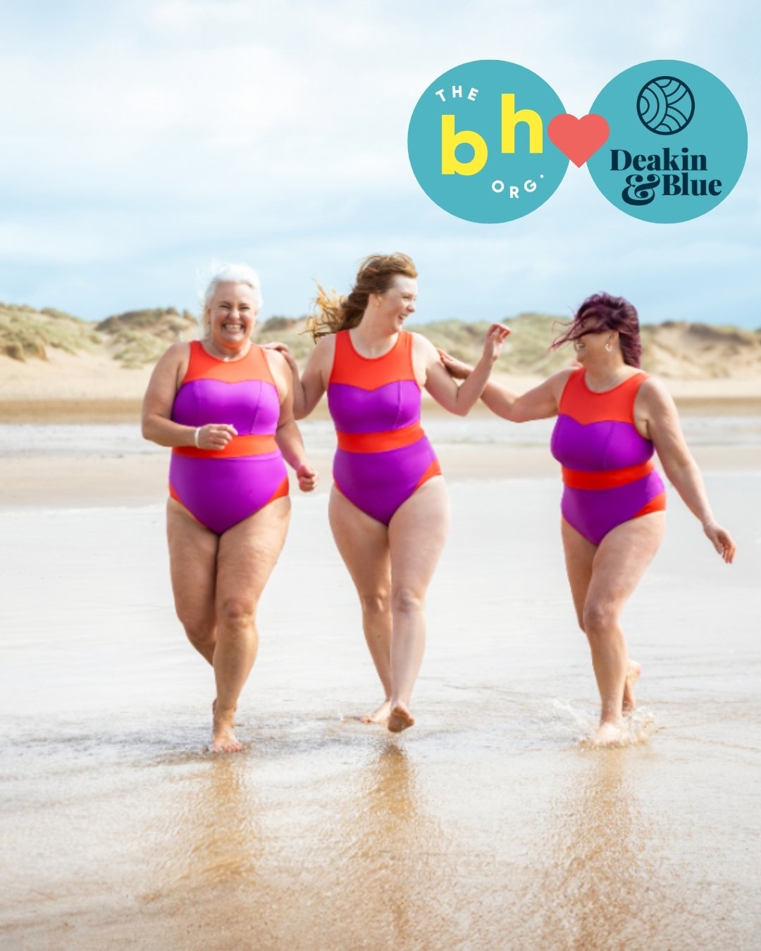 Introducing... the Body Happy swimsuit! 

We are so proud to share the news that @deakinandblue will be donating &pound;15 from the sale of each of their new Body Happy suits in Violet and Rose (pictured here) to support our important work in schools