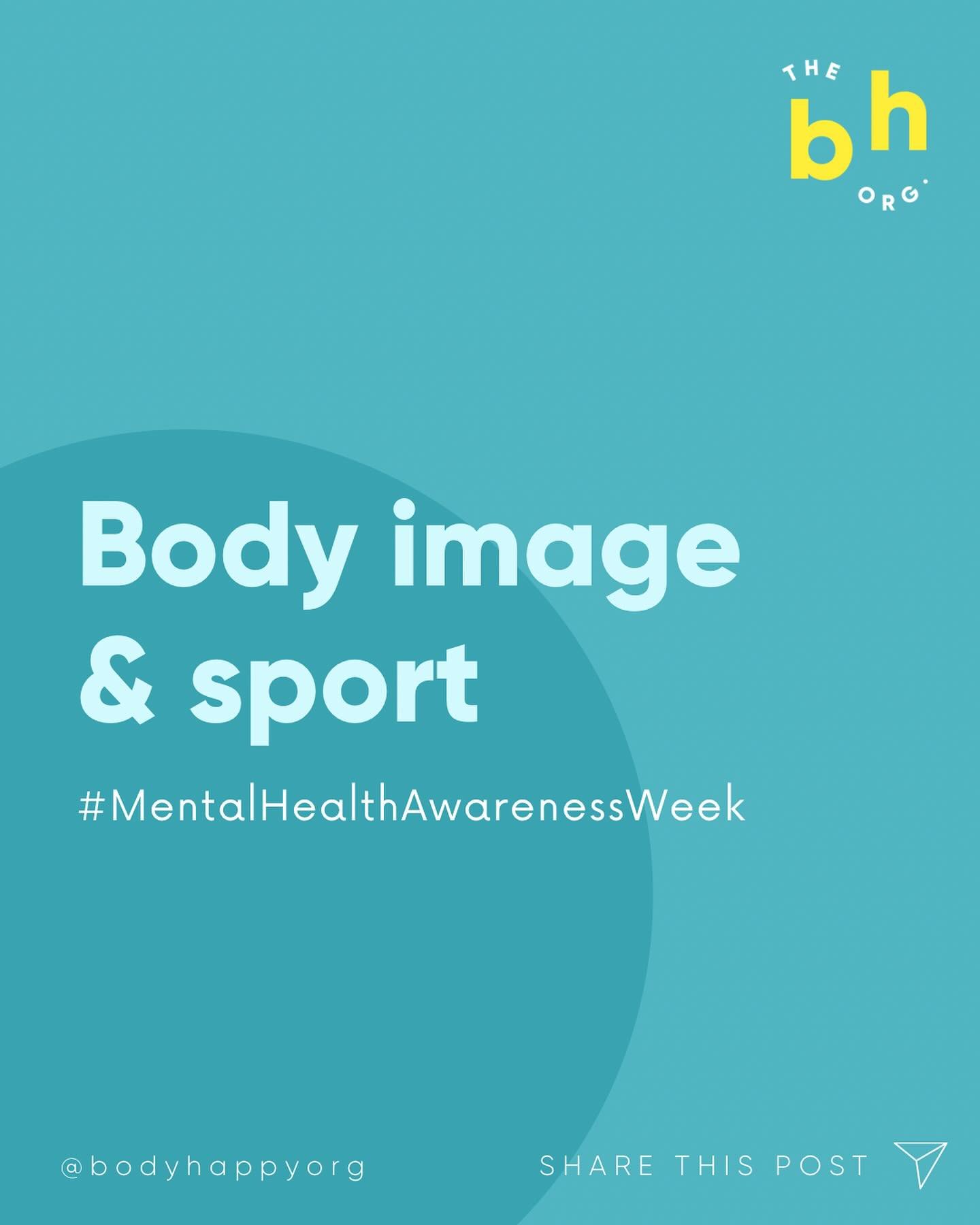 It&rsquo;s #MentalHealthAwarenessWeek so here is our regular reminder that body image is a mental health issue ⚡

SAVE 💡this post for later if you don&rsquo;t have time to read it now

This year&rsquo;s theme is &ldquo;moving more for our mental hea