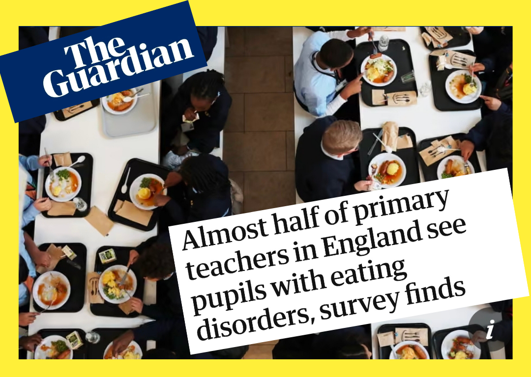 Almost half of primary teachers are seeing eating disorders - why are we not doing more to prevent them?