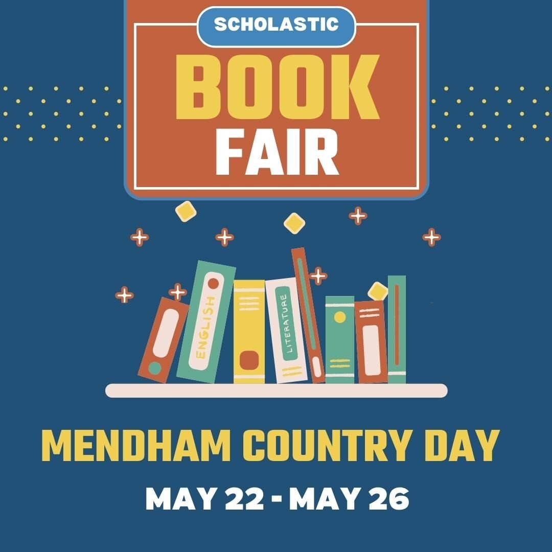 Mark your calendars!  The Scholastic Book Fair is coming to MCDS!