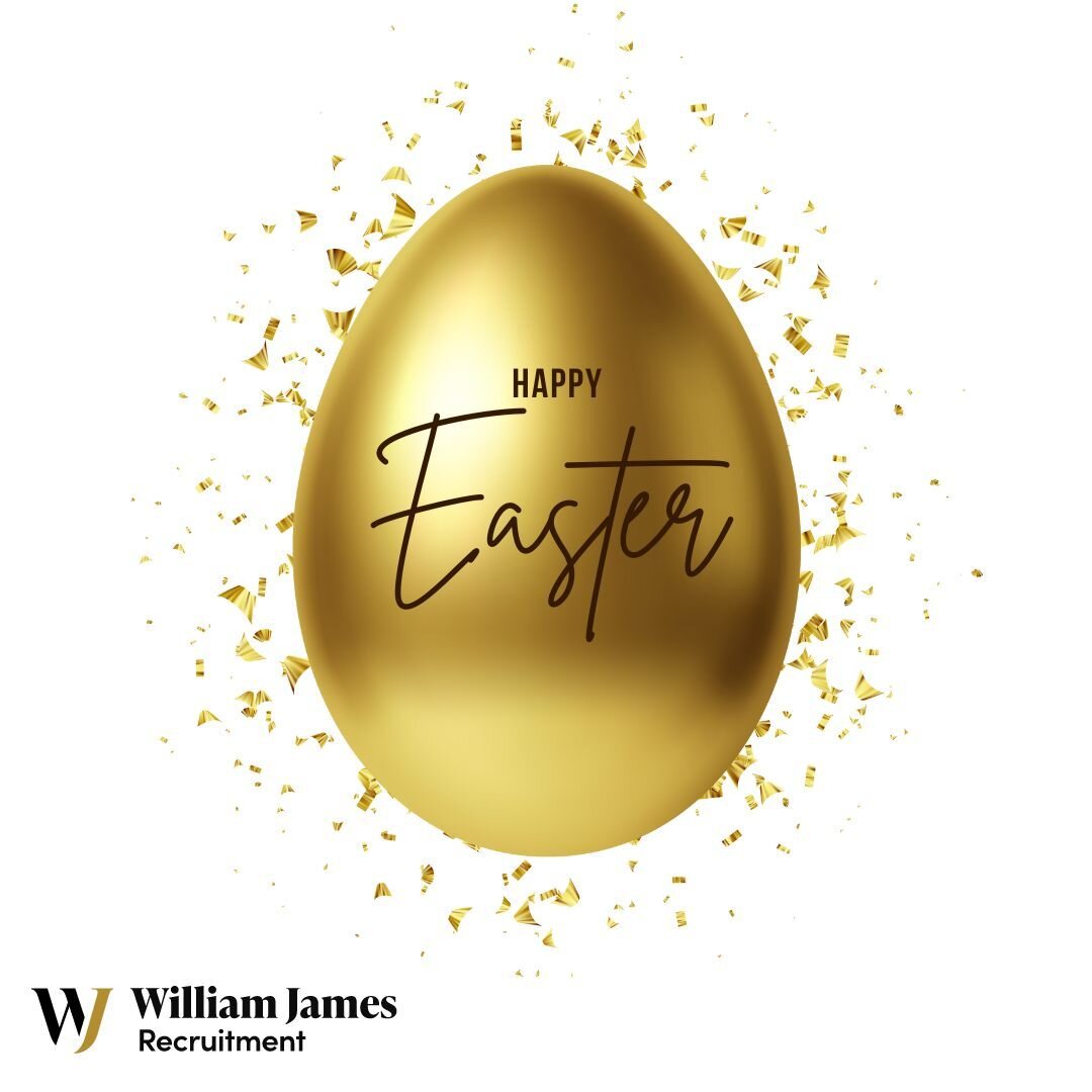 Wishing you and your families sunshine (fingers crossed), baskets full of chocolate and some well deserved rest this weekend. 🐣🐰🍫

Happy Easter! From all of us here at William James Recruitment. 

#happyeaster #eastereggs #spring #bankholidayweeke