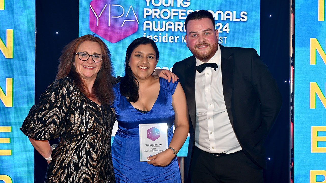 What an incredible night that was! We had the pleasure of presenting not 1 but 2 awards last night at the Insider North West Young Professionals Awards 2024.

Congratulations to Kirsty Wilson who won the Young Corporate Lawyer of the Year Award and A