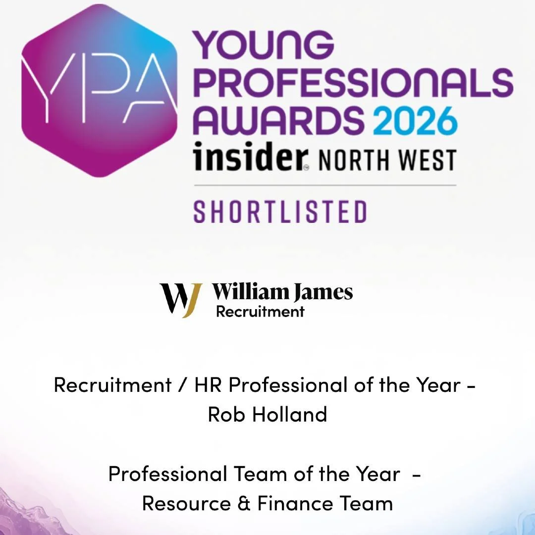We&rsquo;re delighted to announce that William James Recruitment Limited will be sponsoring two categories at this year&rsquo;s Insider North West Young Professional Awards 2026 🎉

We are proud to support:
🏆 Lawyer of the Year 
🏆 Corporate Lawyer 