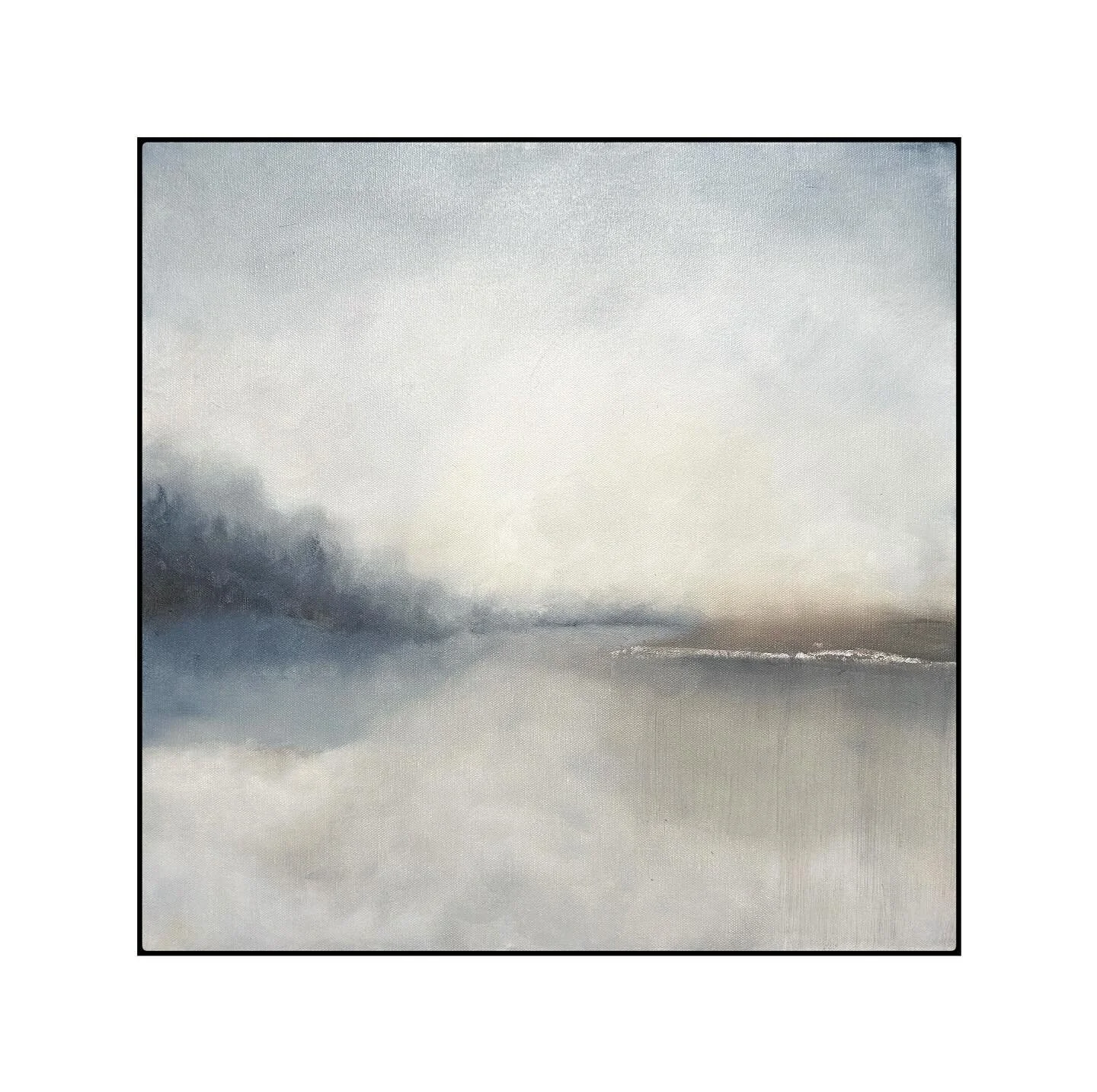 Morgondis, oil on canvas 50 x 50 🤍