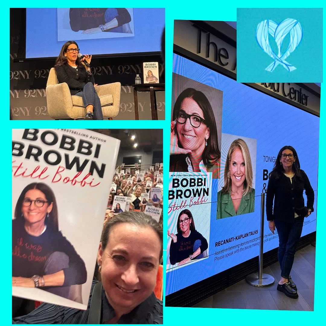 Tonight we had the honor of going to see Bobbi Brown @justbobbidotcom tell her story of her incredible life &amp; career in Beauty 💄 including the inspiration behind Bobbi&rsquo;s #cleanbeauty brand @jonesroadbeauty &hellip; can&rsquo;t wait to dive