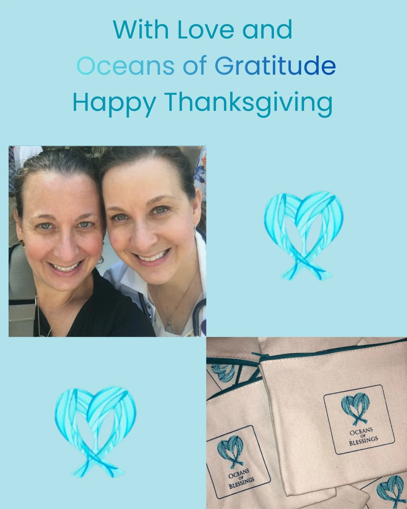 Sending 🌊 Oceans of Blessings 🌊 to you on Thanksgiving&hellip;grateful for our community and for your love and generosity. 🩵🩵🩵🩵🙏🏻🙏🏻🙏🏻🙏🏻