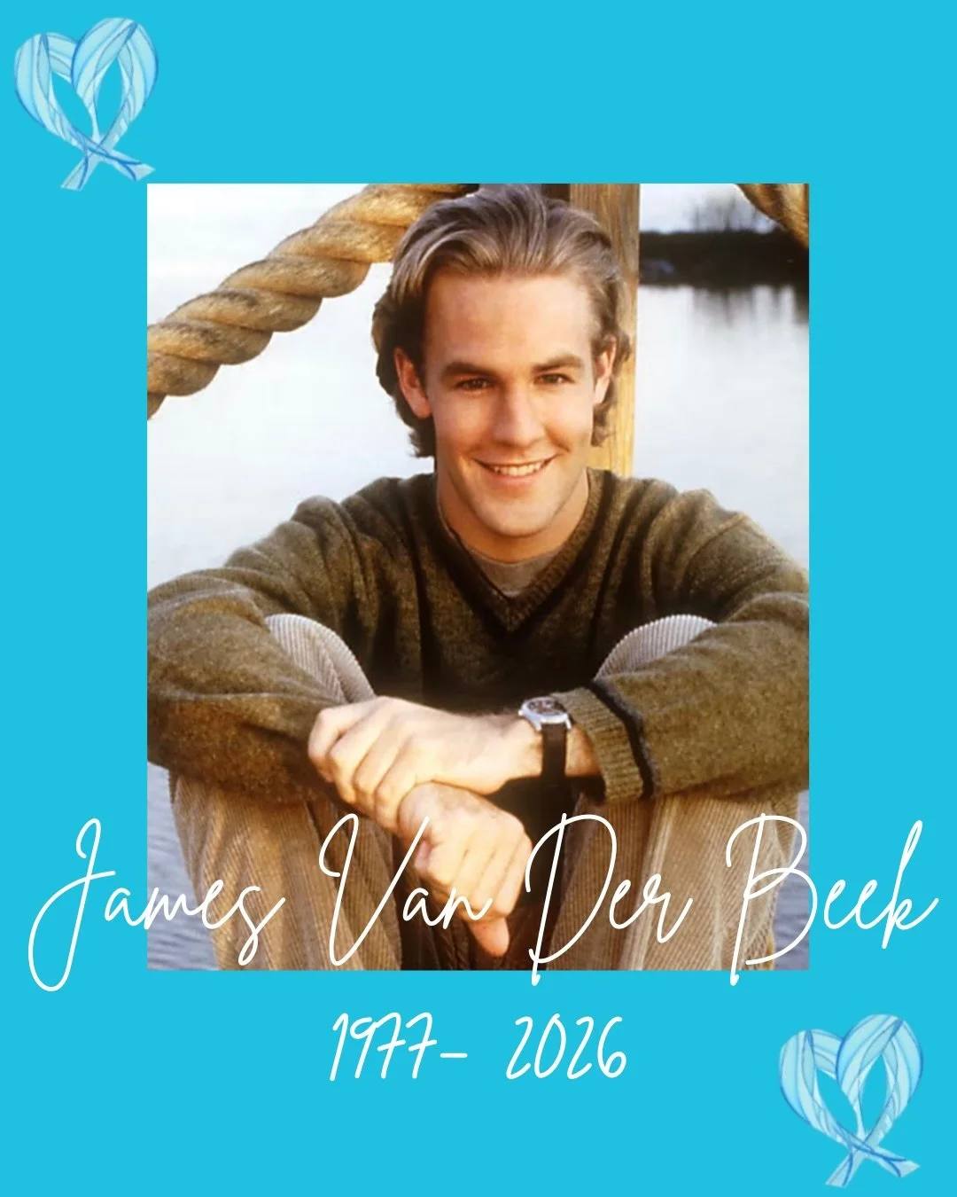 We deeply mourn the passing of James Van Der Beek, the adored star of the teen melodrama &ldquo;Dawson&rsquo;s Creek,&rdquo; after a hard-fought battle with colorectal cancer. James faced his diagnosis with courage, strength, faith, and grace and is 