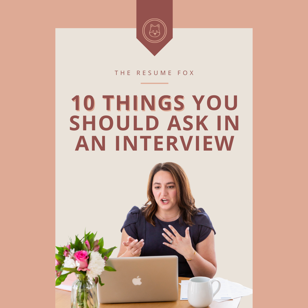 free resource: 10 things you should ask in an interview