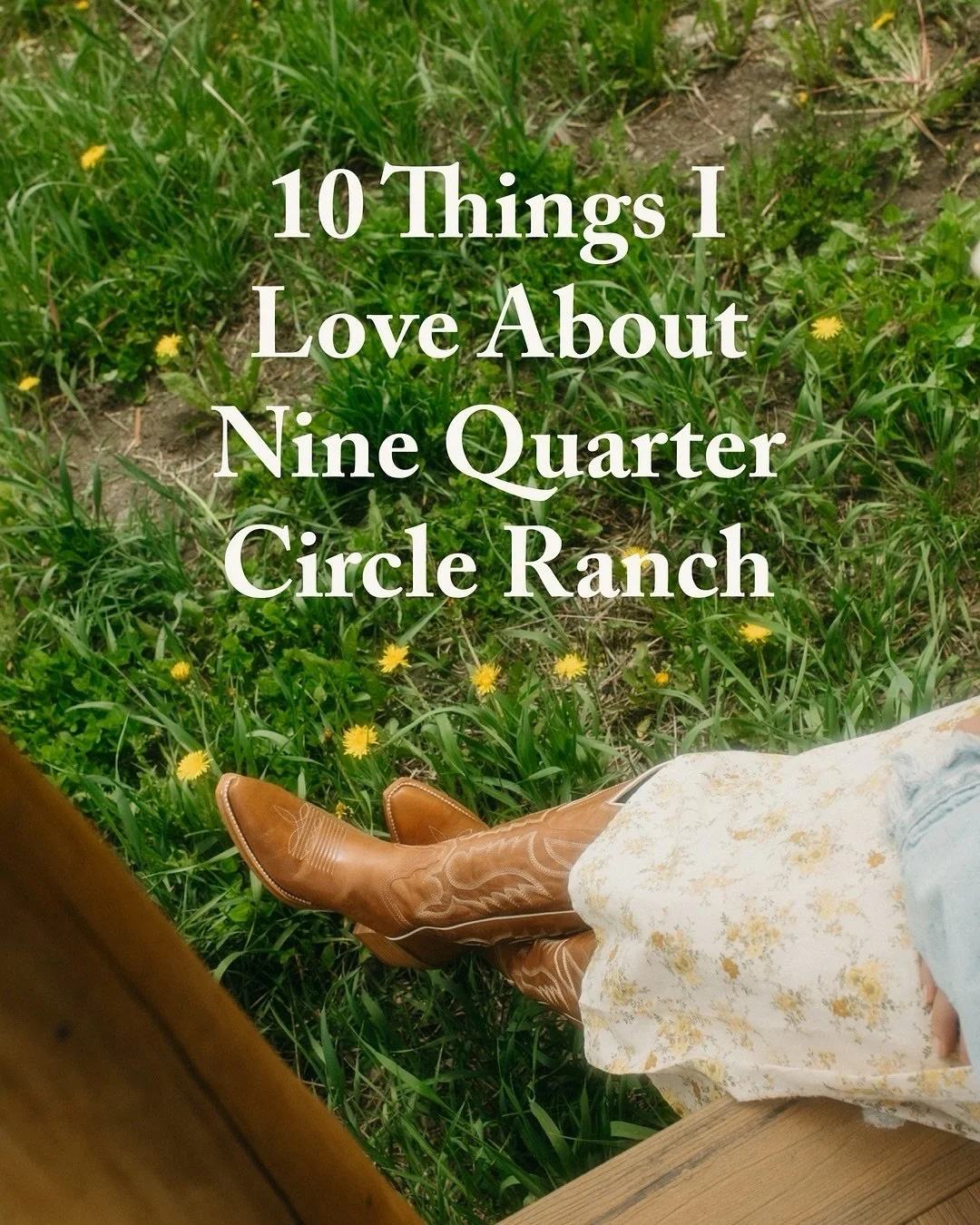 Three weeks from now (September 15&ndash;19th), I&rsquo;ll be back at Nine Quarter Circle Ranch for our final Dare to Detour retreat at this special place. We&rsquo;ve been detouring here since 2017, and it has shaped me, our community, and countless