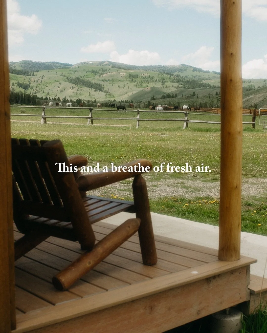 I almost forgot&mdash;this is the whole point. 
⛰️ Wide-open sky. 
🌾 Dust on your boots. 
🐴 Horses breathing beside you. 
👯&zwj;♀️ Women circling up to remember who they are.
⠀⠀⠀⠀⠀⠀⠀⠀⠀
Dare | Montana 2025 
At the @ninequartercircle ranch
September