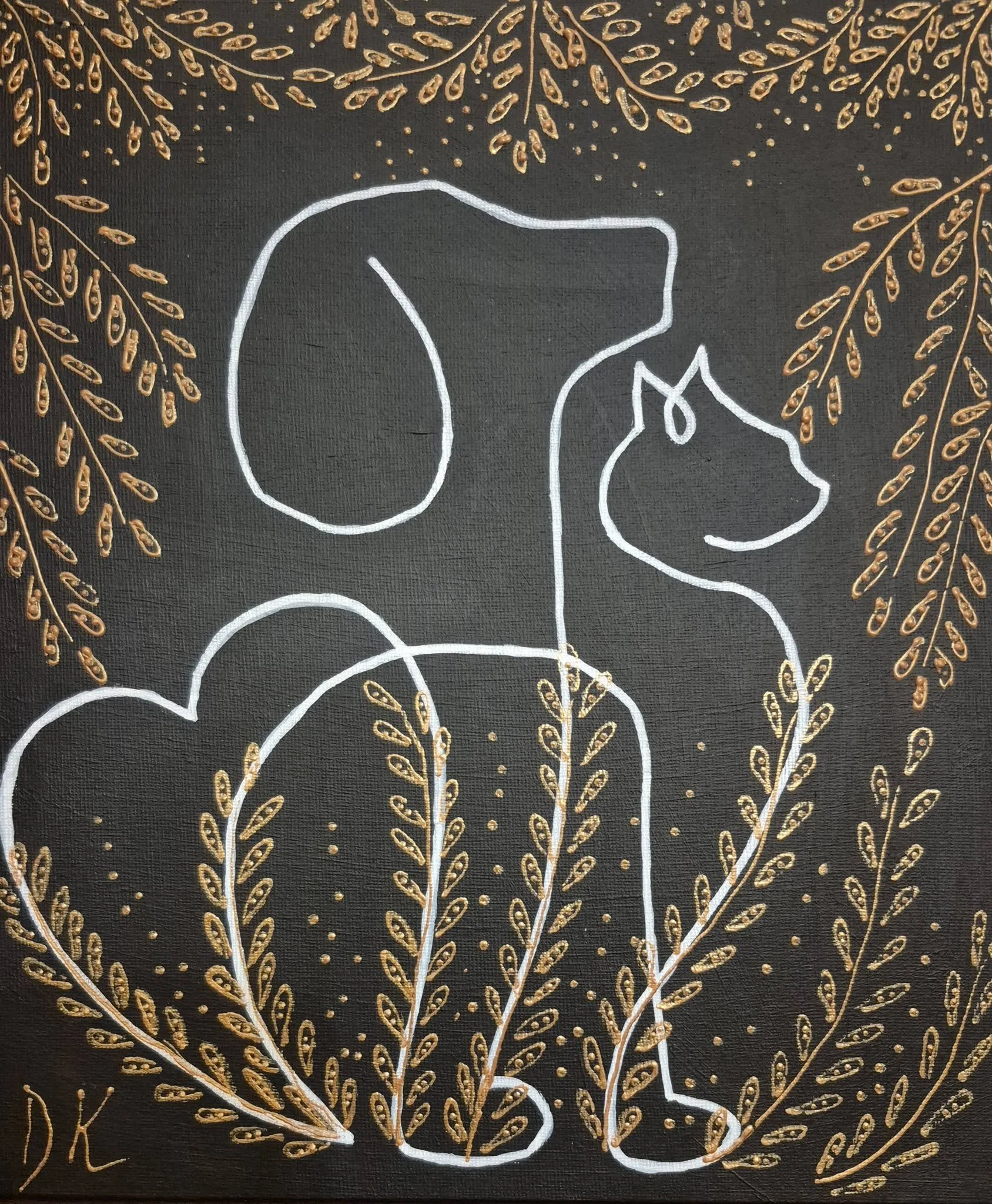 Dina Klumbys, Peace lives in companionship.jpg