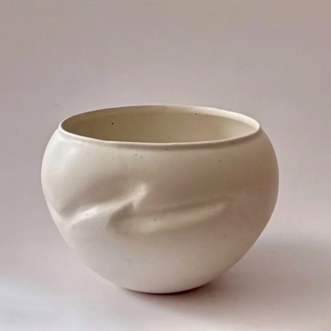 white warp bowl