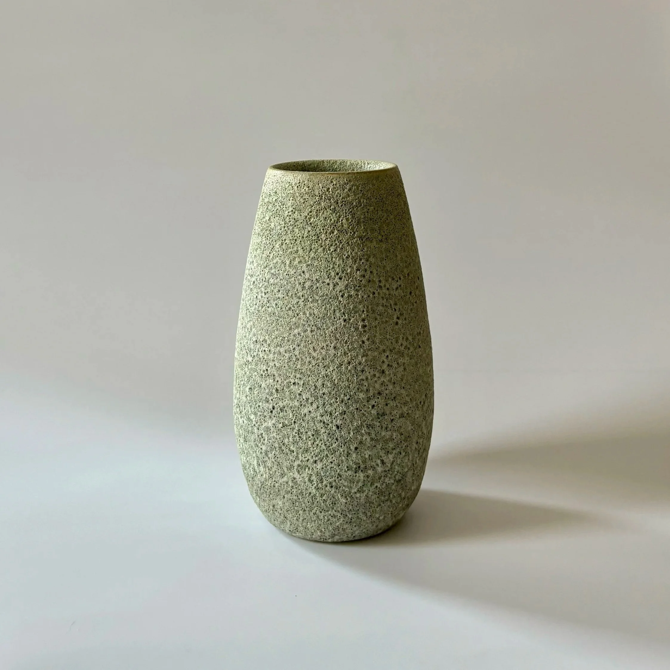 textured sage vase (SOLD)