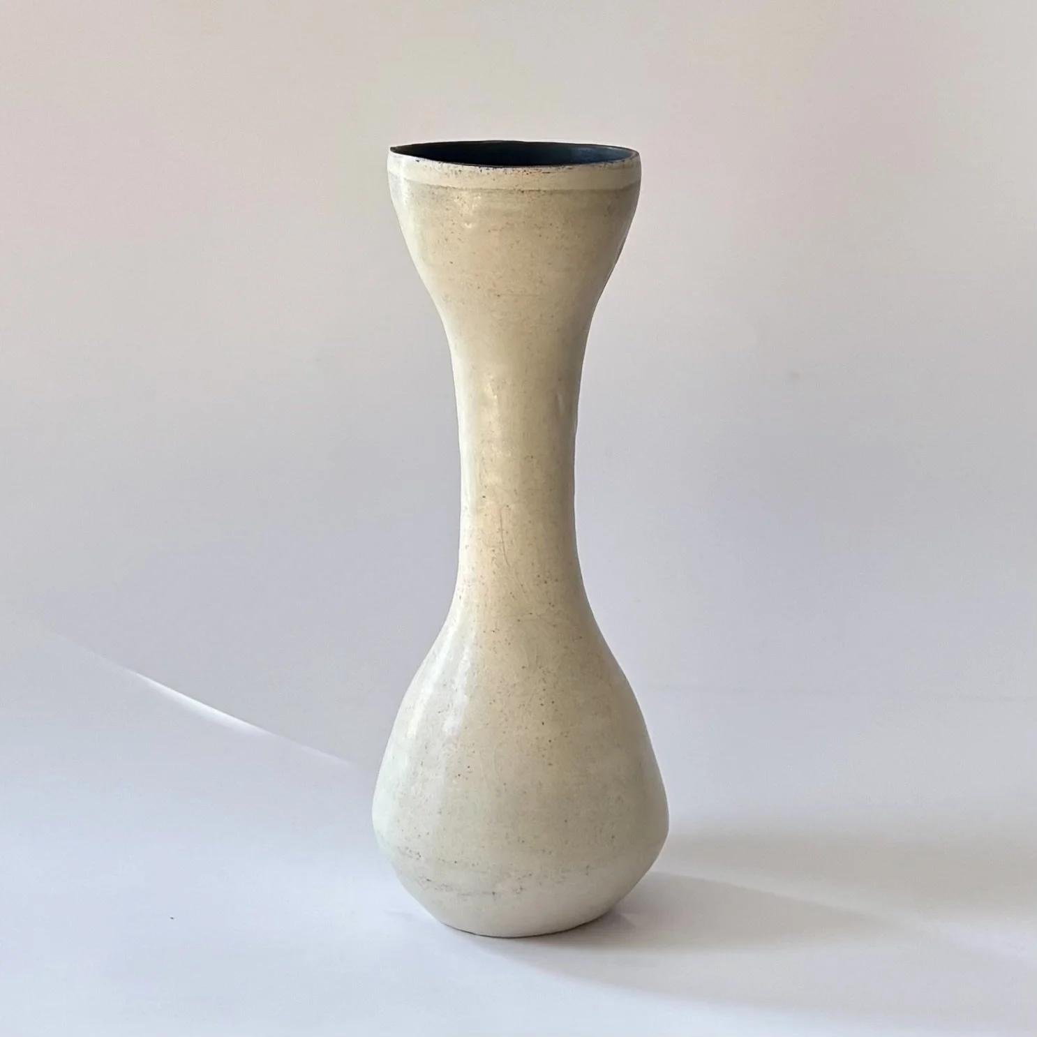 bone tall vase