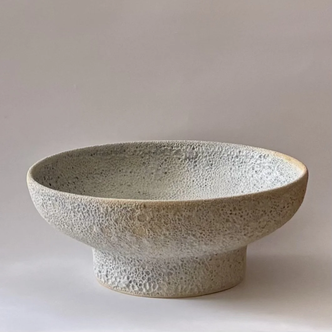 textured platter (sold)