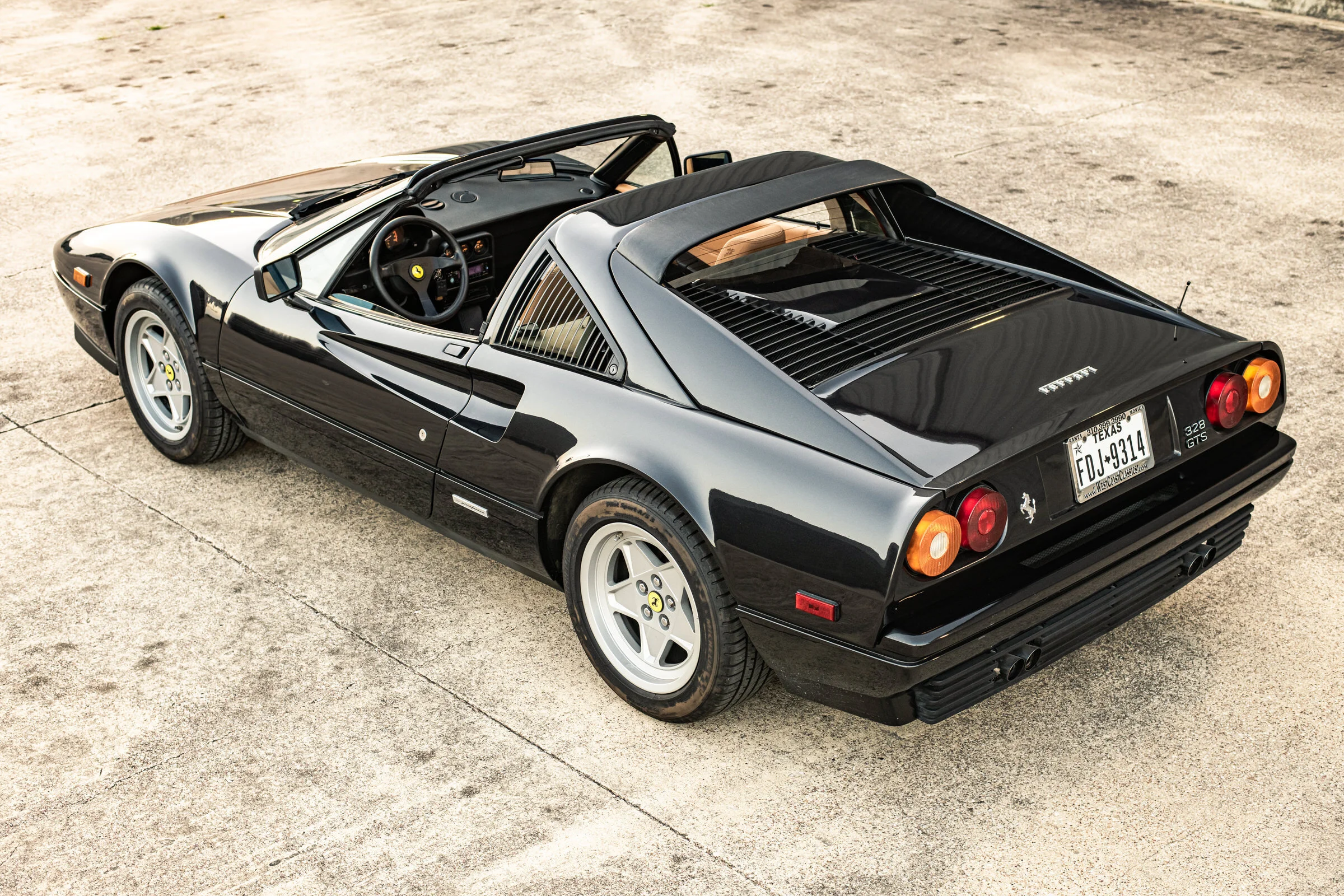 Automotive Photography Ferrari 328 back by David Loi