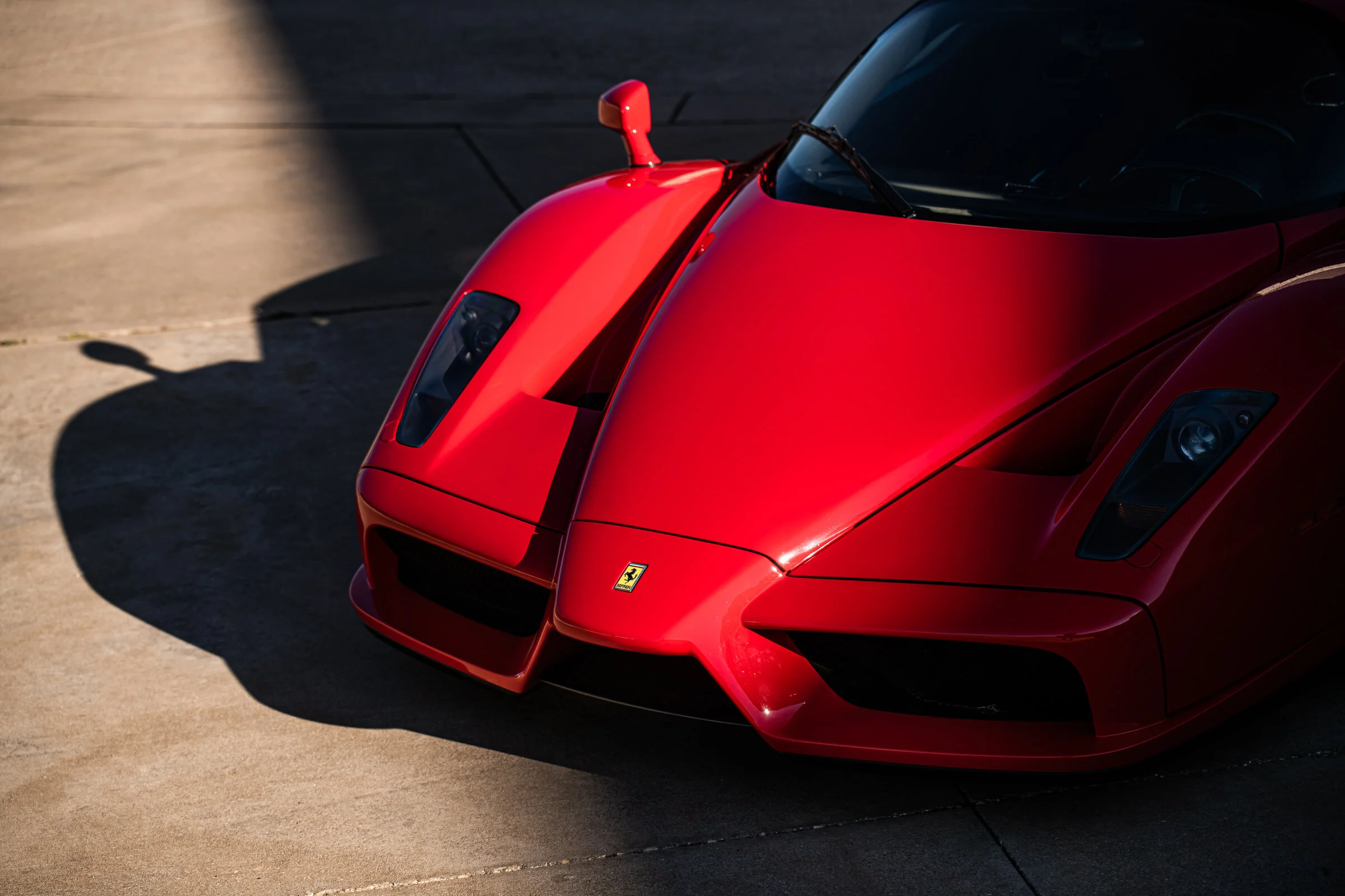 Automotive Photography Ferrari Enzo in the sunlight by David Loi