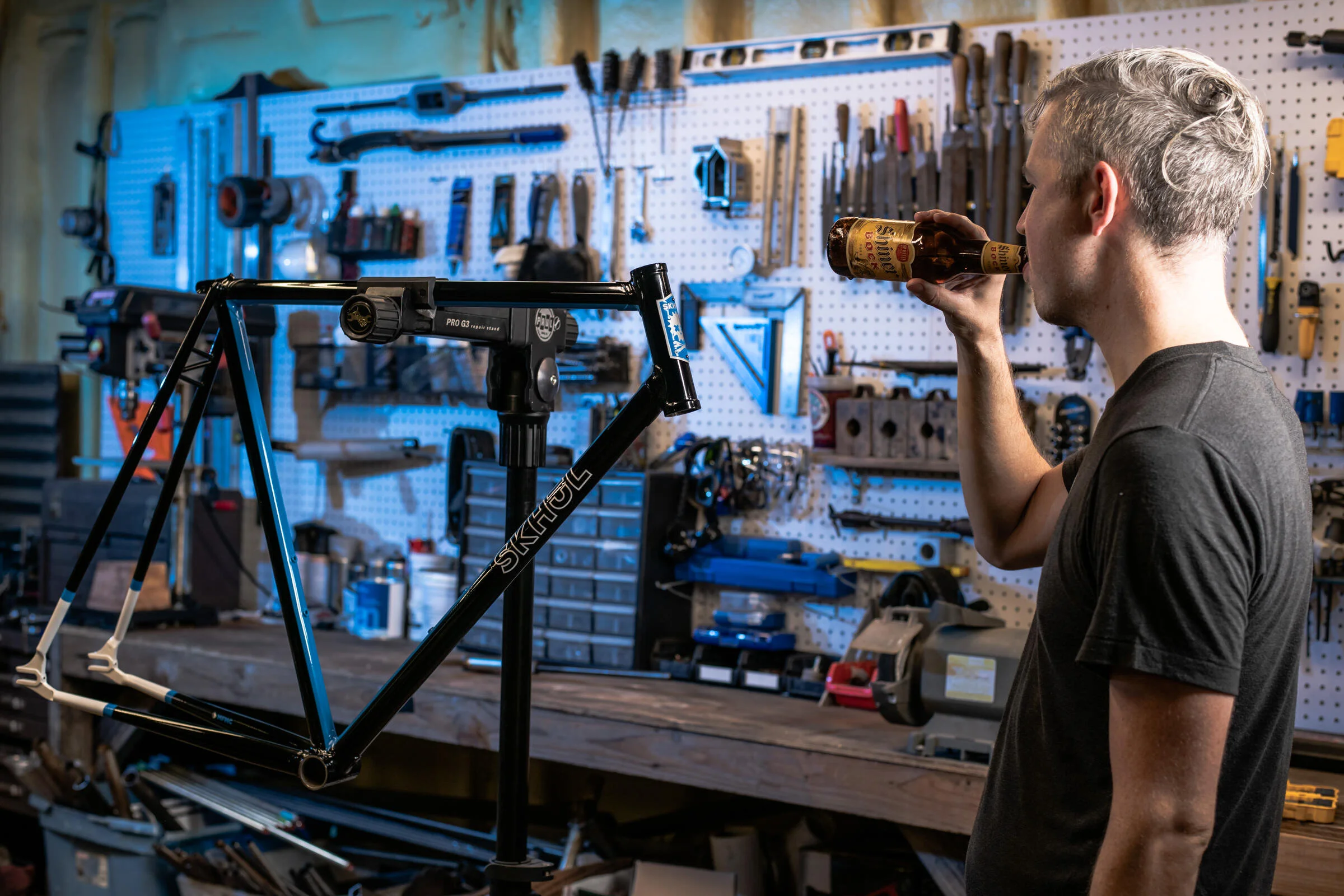 Commercial Photography for Custom Bicycle Builder, Skhul Bikes by David Loi