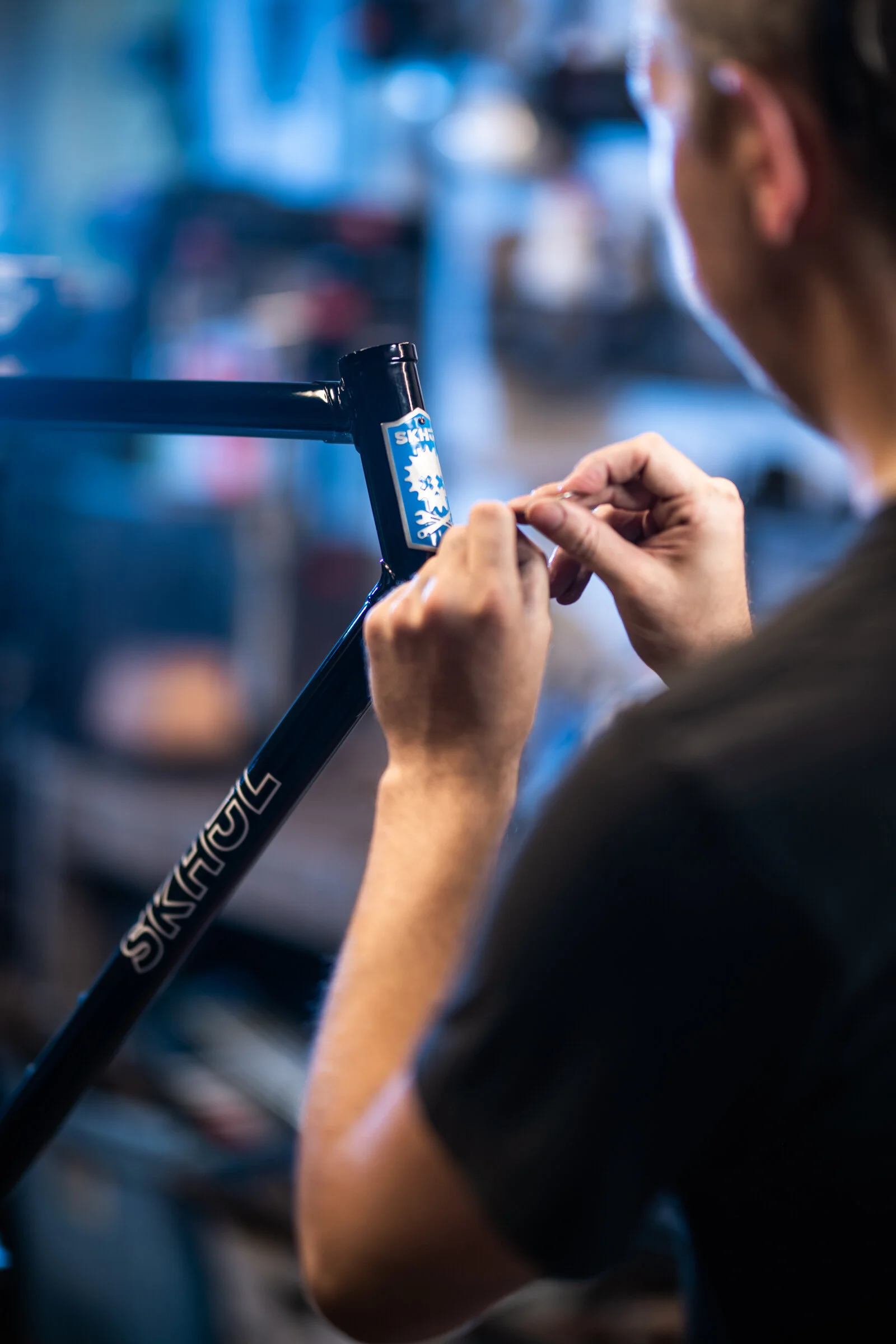 Commercial Photography for Custom Bicycle Builder, Skhul Bikes by David Loi