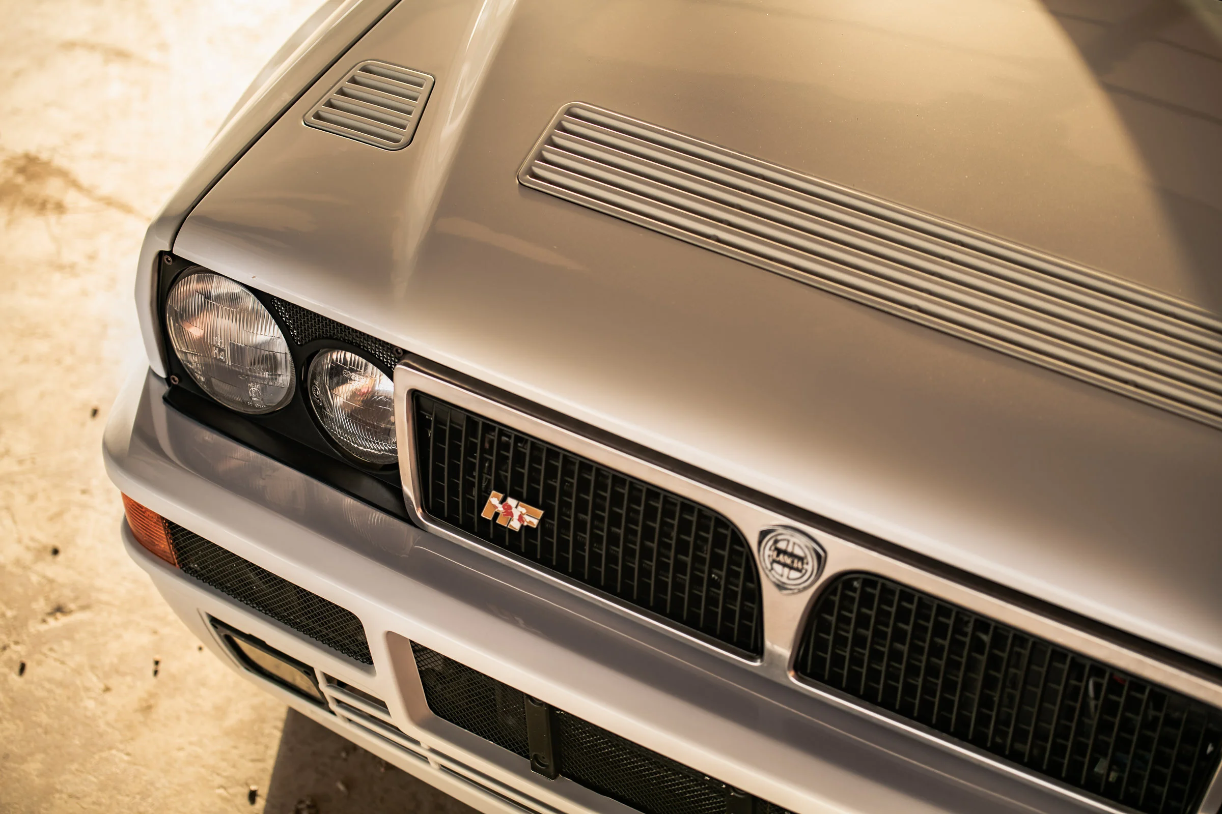 Lancia Delta Integrale Evo at sunset by David Loi