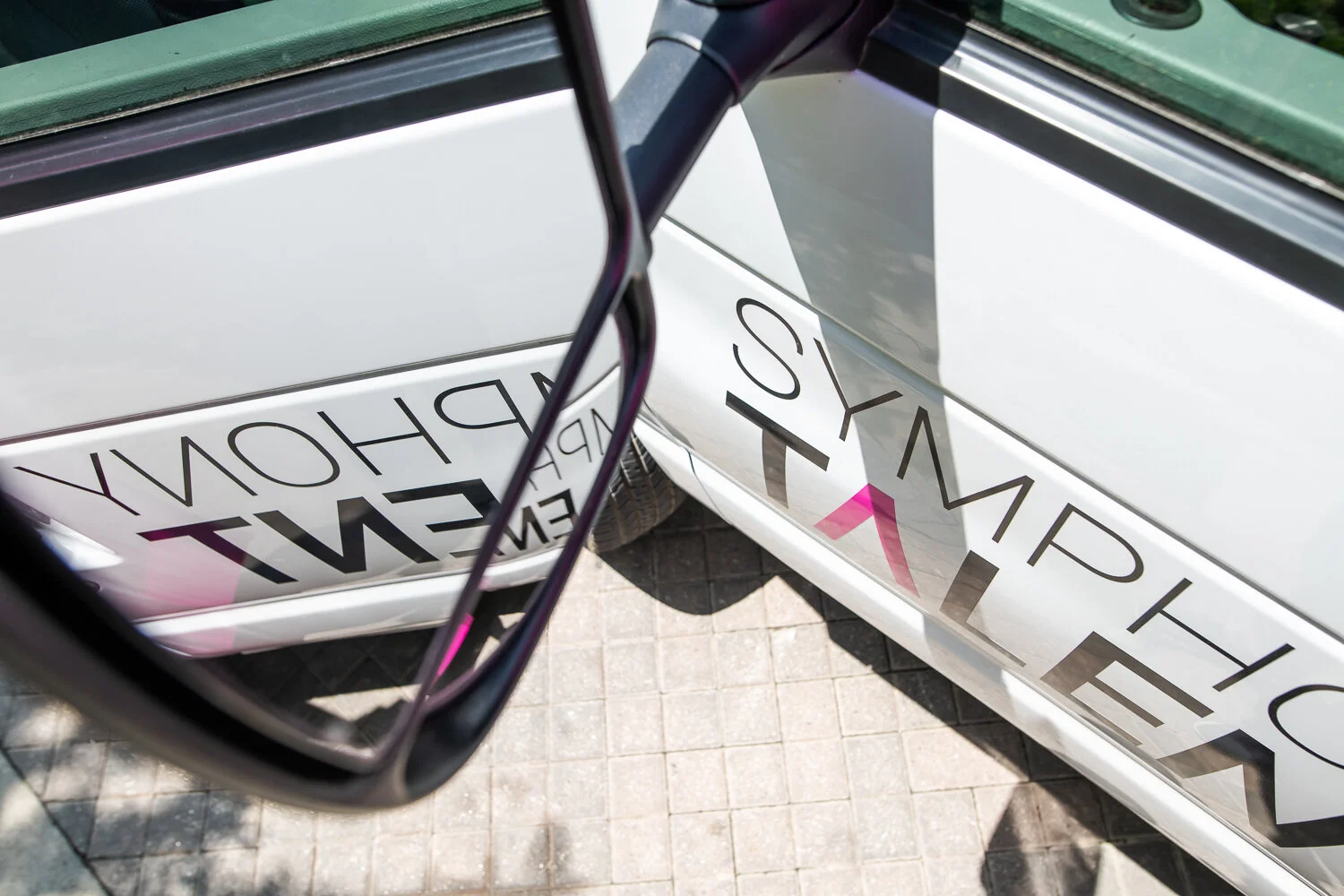 Commercial Photography for Symphony Talent Podcast Truck at One Arts Plaza in Dallas, TX by David Loi