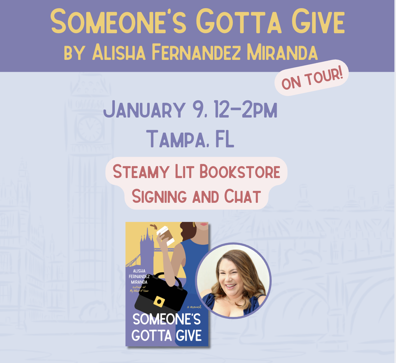 Tampa: Steamy Lit Bookstore Signing and Chat