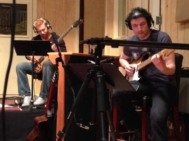 in the studio with Hadrien Feraud