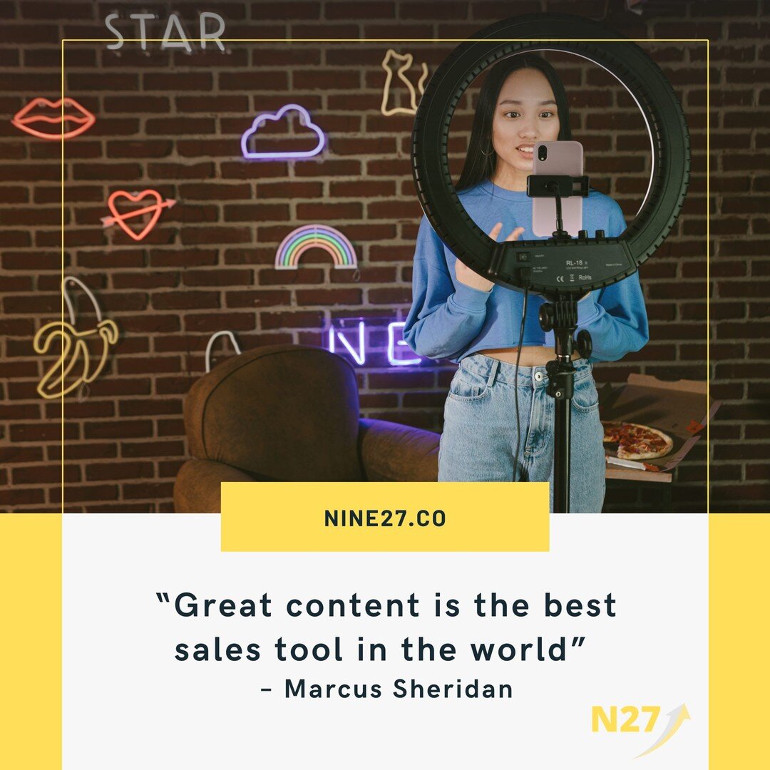 📸Great Content = 📈Sales