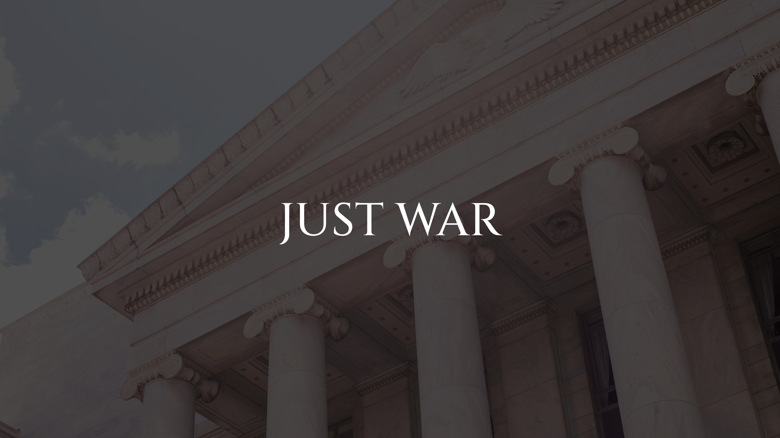 JUST WAR