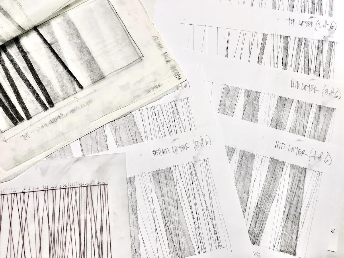 Michele LeTourneur zattastudio mokuhanga key block