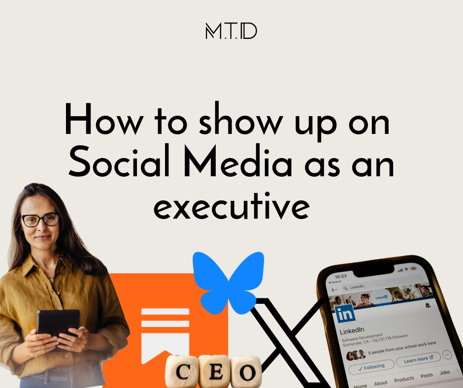 The executive social playbook: How to lead online like you lead IRL