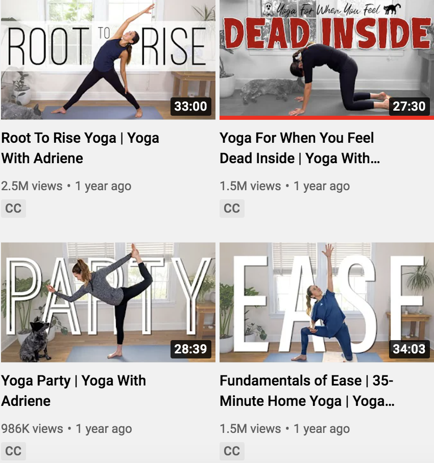 Everything you need to know about Yoga with Adriene's empire — M.T. Deco  Agency Blog