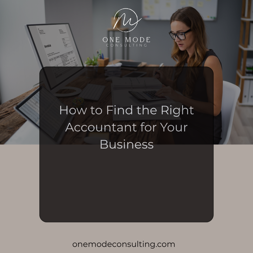 How to Find the Right Accountant for Your Business