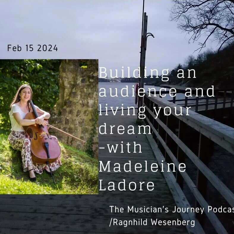 New podcast episode out today! This is for you if you have a dream of publishing your own music - Madeleine has built an audience online from scratch and through her consistent hard work she has achieved a loyal following of supporters. Now she is fi