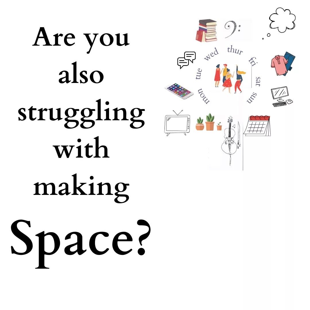 One of THE biggest obstacles between us and our cello practice is the challenge of making space for it. So let's make some!

This post refers to my latest blog post:
ragnhildwesenberg.com/blog

How do you make space for your practice? Let me know :) 